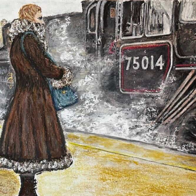 Dartmouth Steam Railway by Bella St John