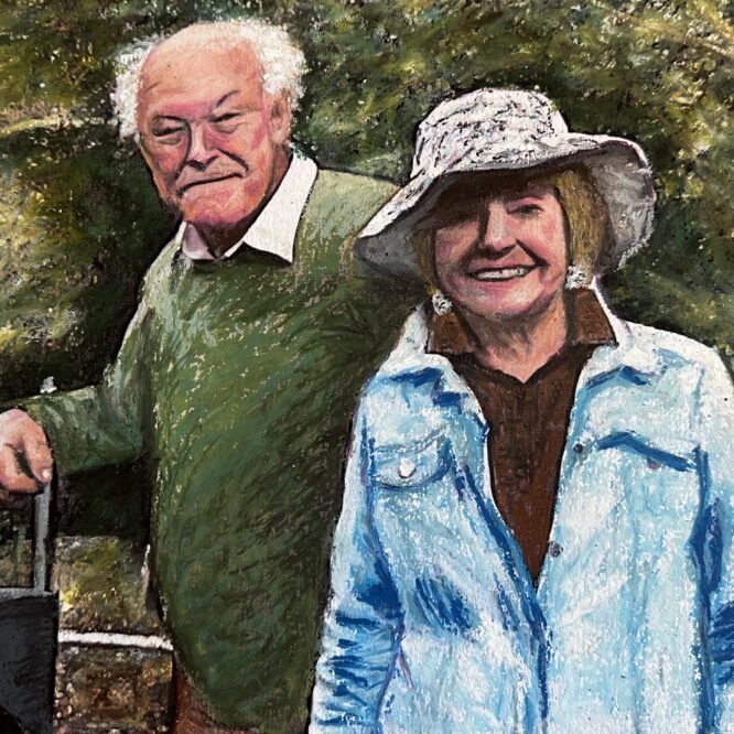 Timothy West Prunella Scales by Bella St John